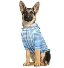 Load image into Gallery viewer, Matching Dog and Owner Hoodies - Blue Plaid