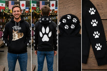 Load image into Gallery viewer, Personalised Pet Photo Hoodie | Cat Paw
