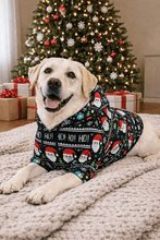 Load image into Gallery viewer, Christmas Dog Hoodie - Ho Ho Ho
