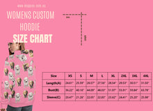 Load image into Gallery viewer, Dog Photo Personalised Hoodie Womens