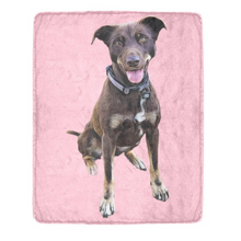 Load image into Gallery viewer, Your Dog Personalised Dog Photo Blanket