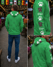 Load image into Gallery viewer, Personalised Dog Photo Hoodie Pawns