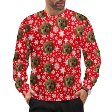 Load image into Gallery viewer, Personalised Dog Face Ugly Christmas Sweater