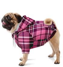 Load image into Gallery viewer, Matching Dog and Owner Hoodies - Pink Plaid