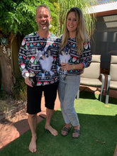 Load image into Gallery viewer, Your Dog Ugly Christmas Sweater Unisex- Santa pattern
