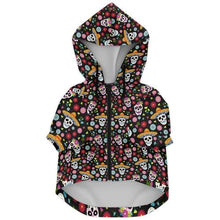Load image into Gallery viewer, Day of the dead Dog Hoodie