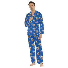 Load image into Gallery viewer, Mens Your Dog Personalised Pyjamas (Long)
