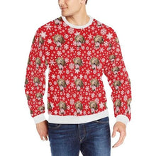 Load image into Gallery viewer, Your Dogs Face Ugly Christmas Sweater