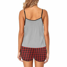 Load image into Gallery viewer, Ladies Matching Dog and Owner Pyjamas Short - Merry Christmas!