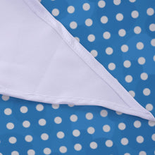 Load image into Gallery viewer, Face Mask and Dog Bandana - Blue Polka Dots