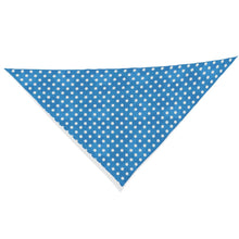 Load image into Gallery viewer, Face Mask and Dog Bandana - Blue Polka Dots