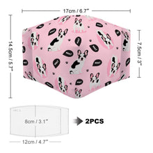 Load image into Gallery viewer, Matching Dog and Owner French Bulldog Mask