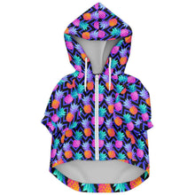 Load image into Gallery viewer, Matching Dog and Owner Hoodies - Purple Pineapple Pawty