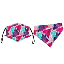 Load image into Gallery viewer, Matching Dog and Owner Face Mask Bandana