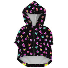 Load image into Gallery viewer, Neon Design Dog Hoodie