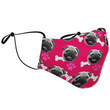 Load image into Gallery viewer, Your Dog Personalised Face Mask