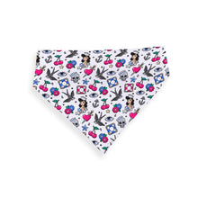 Load image into Gallery viewer, Matching Face Mask and Dog Bandana - Rockabilly Babies