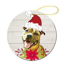 Load image into Gallery viewer, Your Dog Personalised Porcelain Christmas Ornament