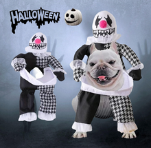 Load image into Gallery viewer, Creepy Clown Outfit for Pets
