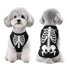 Load image into Gallery viewer, Spooky Pup Skeleton Vest
