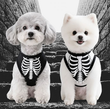 Load image into Gallery viewer, Spooky Pup Skeleton Vest
