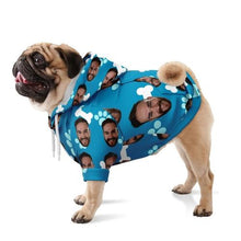 Load image into Gallery viewer, Your Dogs Face Personalised Dog Hoodie
