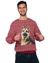 Load image into Gallery viewer, Your Dog Ugly Christmas Sweater Unisex - Christmas Wrapping
