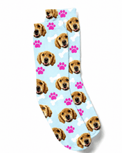 Load image into Gallery viewer, Doggieo Original Custom Dog Face Socks
