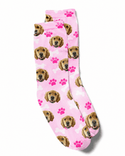 Load image into Gallery viewer, Doggieo Original Custom Dog Face Socks
