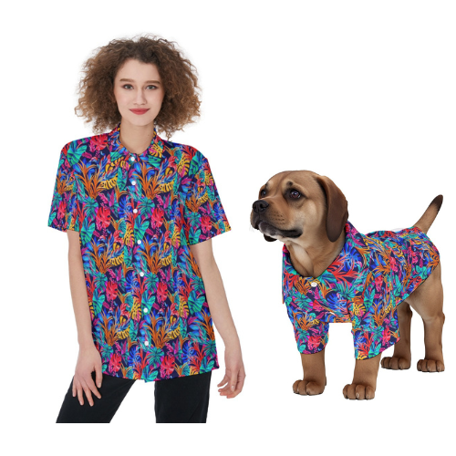 Matching Dog and Owner Shirts Doggieo