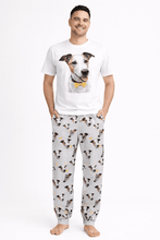 Load image into Gallery viewer, Mens Your Dog Custom Pyjama Pants and Shirt Set
