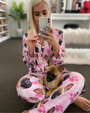 Load image into Gallery viewer, Womens Personalised Dog Photo Pyjamas
