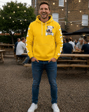 Load image into Gallery viewer, Personalised Pet Photo Hoodie with Paw Prints &amp; Bones
