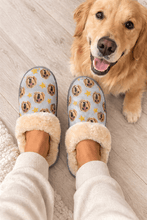 Load image into Gallery viewer, Your Dog Personalised Plush Slippers
