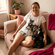 Load image into Gallery viewer, Your Dog Personalised Pyjamas | Shirt and Shorts Set

