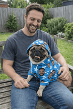 Load image into Gallery viewer, Your Face Custom Dog Hoodie
