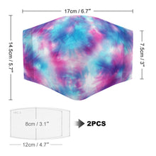 Load image into Gallery viewer, Matching Face Mask and Dog Bandana - Tie Dye
