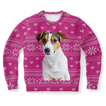 Load image into Gallery viewer, Your Dog Ugly Christmas Sweater - Pink
