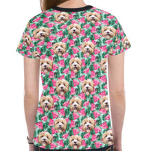 Load image into Gallery viewer, Womens Dog Photo T-Shirt - Watermelon Sugar
