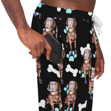 Load image into Gallery viewer, Custom Dog Photo Lounge Pants
