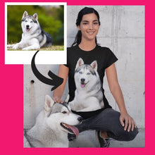 Load image into Gallery viewer, Custom Dog Photo Shirt
