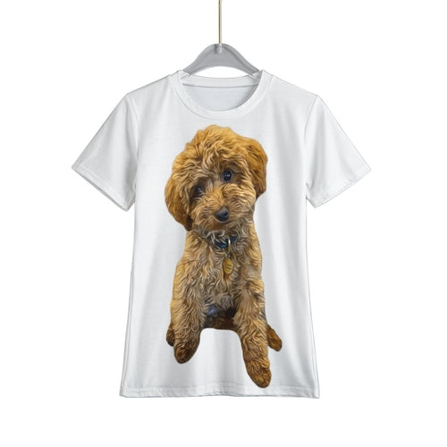 Kids Personalised Dog Photo T-Shirt