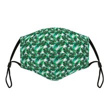 Load image into Gallery viewer, Matching Face Mask and Dog Bandana - Tropic Like It&#39;s Hot
