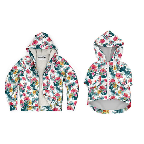 Matching Dog and Owner Hoodies