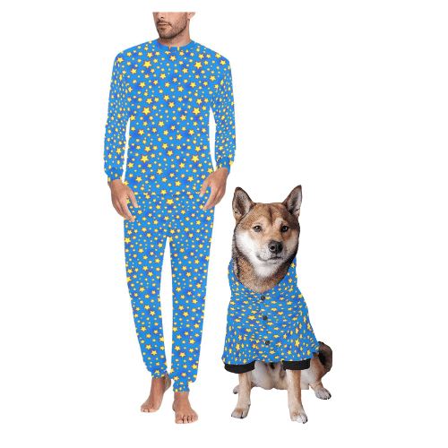 Matching Dog and Owner Pyjamas - Starry Eyed