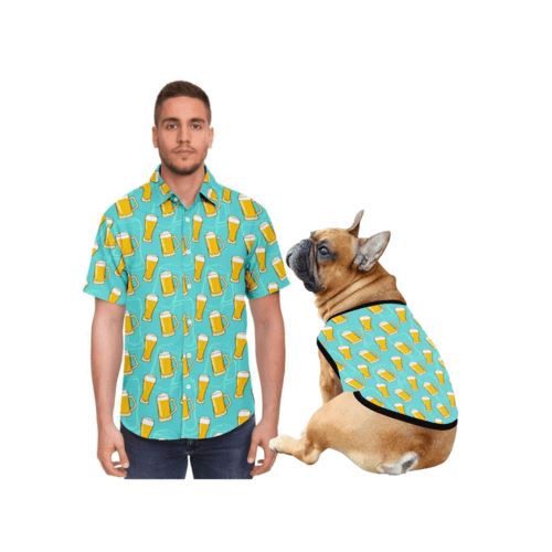 Matching dog outlet hawaiian shirt