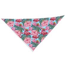 Load image into Gallery viewer, Matching Face Mask and Dog Bandana - Flamingos in Paradise
