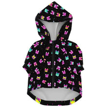 Load image into Gallery viewer, Neon Design Dog Hoodie
