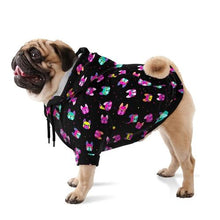 Load image into Gallery viewer, Neon Pup Pawty Dog Hoodie
