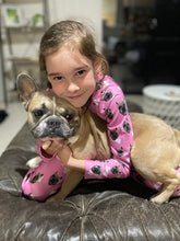 Load image into Gallery viewer, Kids Personalised Dog Photo Pyjama Set (long)
